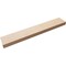Ekena Millwork 2in. W x 6in. H x 36in. L Block Woodgrain TimberThane Rafter Tail, Primed Tan RFTUR02X06X36BLKRCPR - alternate 3